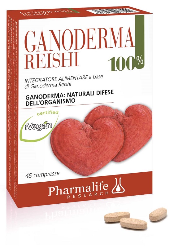 GANODERMA REISHI 100% 45 COMPRESSE - Farmacia-flash.it