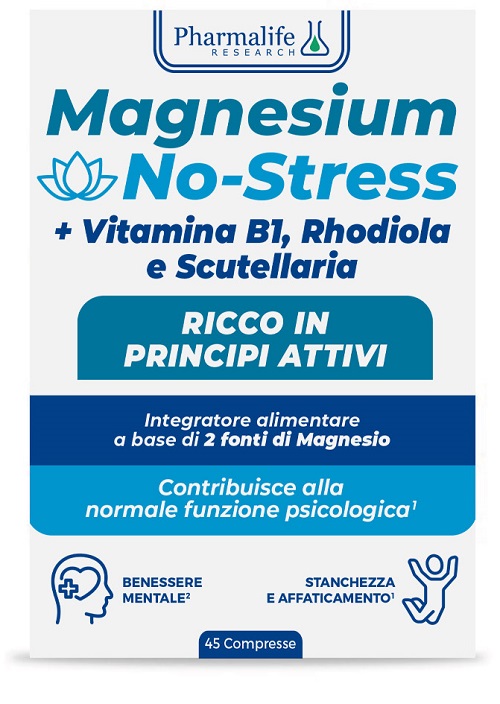 MAGNESIUM NO STRESS 45 COMPRESSE - Farmacia-flash.it