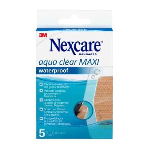 CEROTTO NEXCARE AQUA 360 60X89 MAXI 5 PEZZI - Farmacia-flash.it