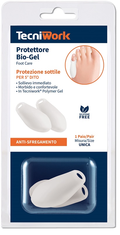 BIO-GEL PROTEZIONE SOTTILE PER MIGNOLO MISURA UNIVERSALE 1 PAIO - Farmacia-flash.it