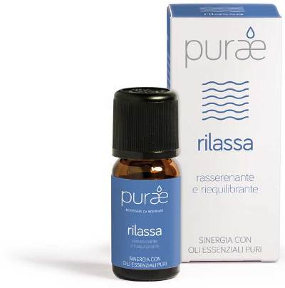 PURAE SINERGIA OLI ESSENZIALI RILASSA 10 ML - Farmacia-flash.it