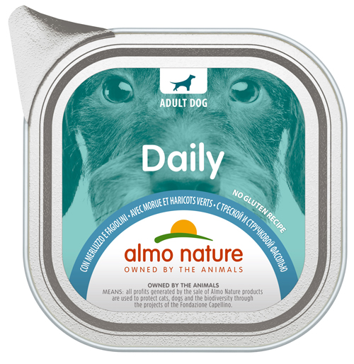 DAILY MENU DOGS MERLUZZO/FAGIOLINI 100 G - Farmacia-flash.it