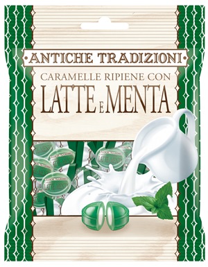 ANTICHE TRADIZIONI CARAMELLE LATTE E MENTA 60 G - Farmacia-flash.it