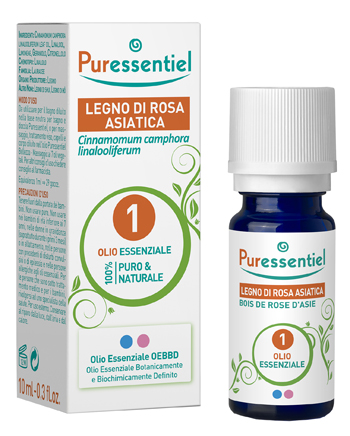 PURESSENTIEL OLIO ESSENZIALE LEGNO ROSA ASIATICA 10 ML - Farmacia-flash.it