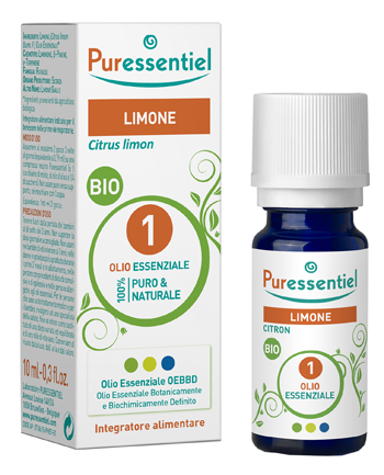 PURESSENTIEL LIMONE OLIO ESSENZIALE BIO 10 ML - Farmacia-flash.it