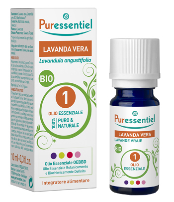 PURESSENTIEL LAVANDA VERA OLIO ESSENZIALE BIO 10 ML - Farmacia-flash.it