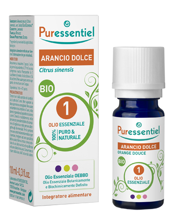 PURESSENTIEL ARANCIO DOLCE OLIO ESSENZIALE BIO 10 ML - Farmacia-flash.it