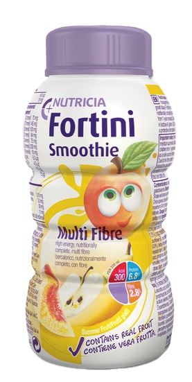 FORTINI SMOOTHIE MULTI FIBRE GUSTO FRUTTI GIALLI 200 ML - Farmacia-flash.it