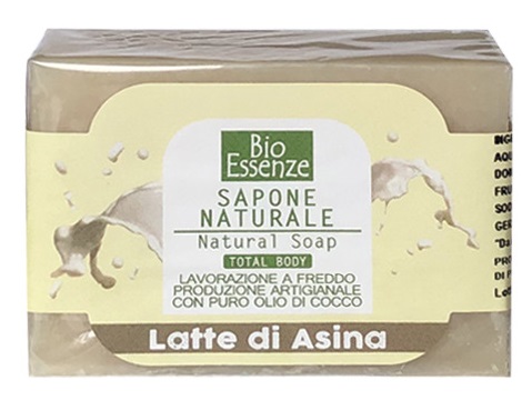 BIO ESSENZE SAPONE NATURALE LATTE DI ASINA 100 G - Farmacia-flash.it