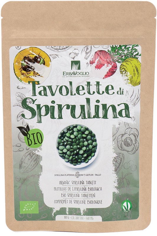 TAVOLETTE DI SPIRULINA BIO - Farmacia-flash.it