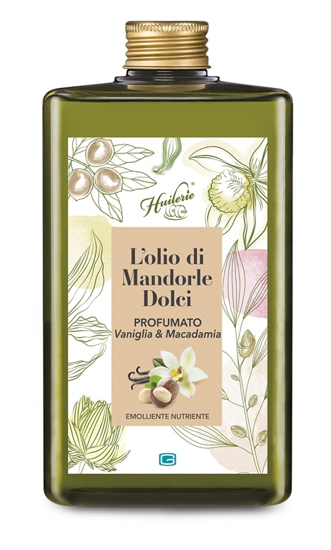 HUILERIE OLIO MANDORLE DOLCI VANIGLIA/MACADAMIA 300 ML - Farmacia-flash.it