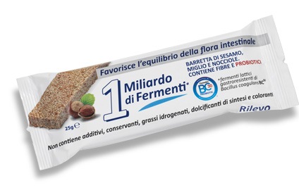 RILEVO 1 MILIARDO DI FERMENTI BARRETTA DI SESAMO, MIGLIO E NOCCIOLE - Farmacia-flash.it