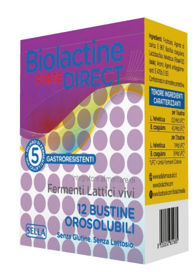 BIOLACTINE FORTE DIRECT 12 BUSTINE - Farmacia-flash.it