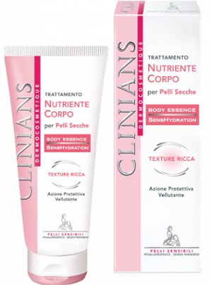 CLINIANS DERMOCOSMETIQUE TRATTAMENTO NUTRIENTE CORPO 200 ML - Farmacia-flash.it