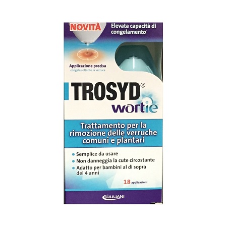 TROSYD WORTIE CRIOGENIZZANTE VERRUCHE COMUNI/PLANTARI 50 G - Farmacia-flash.it