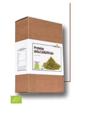 PROTEINE DELLA CANAPA BIO 450 G - Farmacia-flash.it