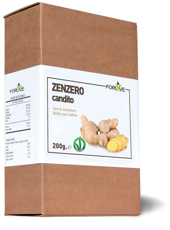 ZENZERO CANDITO 200 G - Farmacia-flash.it