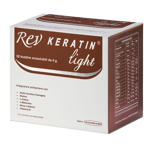 REV KERATIN LIGHT 30 BUSTE 120 G - Farmacia-flash.it