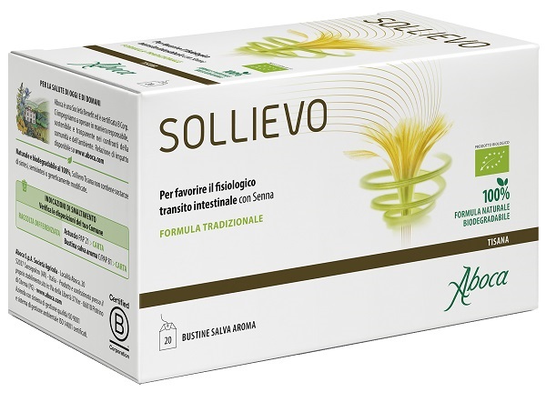 SOLLIEVO TISANA BIO 20 FILTRI DA 2,2 G - Farmacia-flash.it