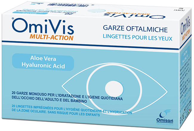 GARZE OFTALMICHE OMIVIS 20 PEZZI - Farmacia-flash.it