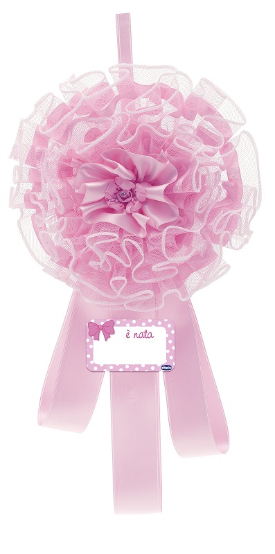 CHICCO ANNUNCIO NASCITA FIOCCO ROSA - Farmacia-flash.it