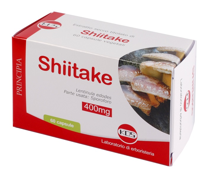 SHIITAKE ESTRATTO SECCO 60 CAPSULE - Farmacia-flash.it