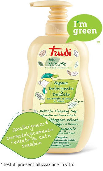 TRUDI BABY NATURE SAPONE DETERGENTE DELICATO 400 ML - Farmacia-flash.it