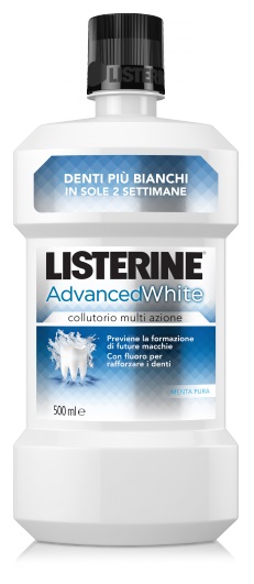 LISTERINE ADVANCE WHITE 500 ML - Farmacia-flash.it