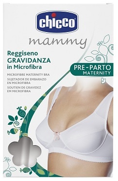 CHICCO MAMMY REGGISENO MICROFIBRA GRAVIDANZA BIANCO 4C - Farmacia-flash.it