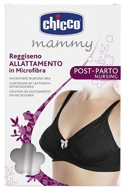 CHICCO MAMMY REGGISENO MICROFIBRA ALLATTAMENTO NERO 3C - Farmacia-flash.it