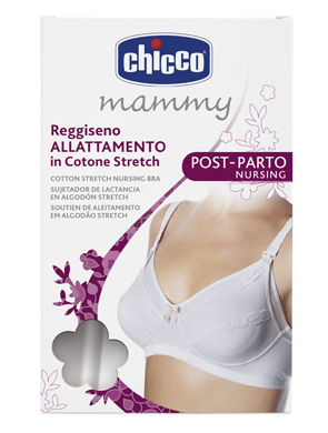 CHICCO MAMMY REGGISENO COTONE ALLATTAMENTO BIANCO 3C - Farmacia-flash.it