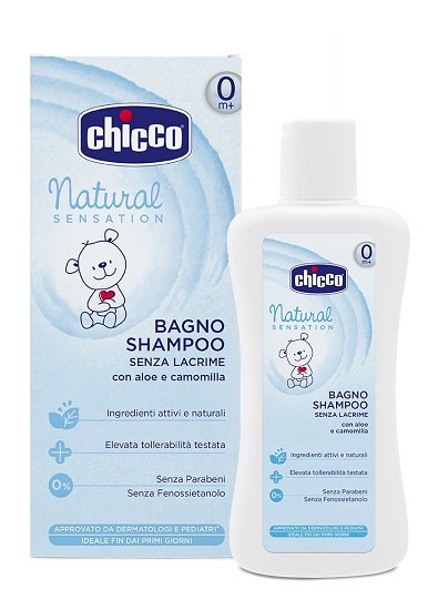 CHICCO BAGNO SHAMPOO NATURAL SENSATION 500 ML - Farmacia-flash.it