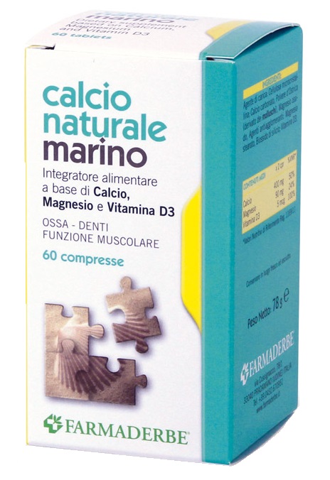 SALCIO NATURALE MARINO 60 COMPRESSE - Farmacia-flash.it