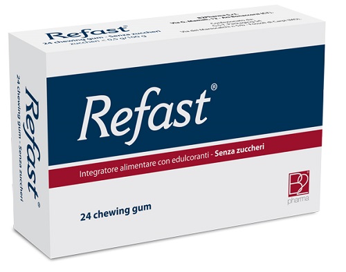 REFAST 24 CHEWING GUM SENZA ZUCCHERO - Farmacia-flash.it