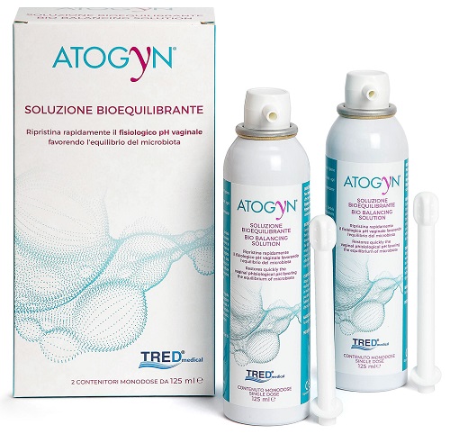 ATOGYN DISPOSITIVO IGIENE VAGINALE E RIPRISTINO PH FISIOLOGICO BAG ON VALVE 2 PEZZI DA 125ML - Farmacia-flash.it