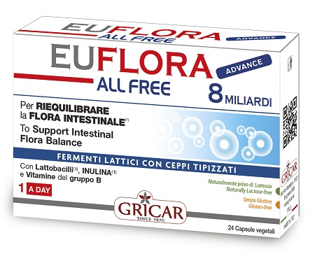 EUFLORA ADVANCE ALL FREE 24 CAPSULE - Farmacia-flash.it