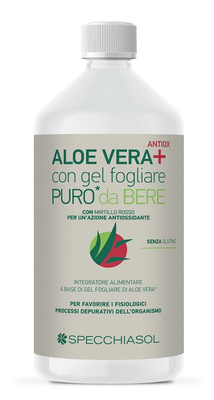 SUCCO ALOEVERA+ ALOE/MIRTILLO ROSSO 1 LITRO - Farmacia-flash.it