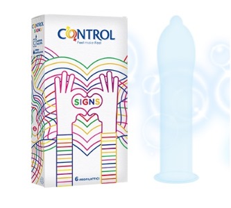 PROFILATTICO CONTROL SIGNS 6 PEZZI - Farmacia-flash.it