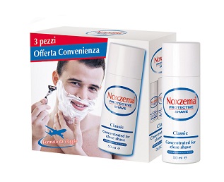 NOXZEMA PROTECTIVE SHAVE TRAVEL CLASSIC 3 X 50 ML - Farmacia-flash.it