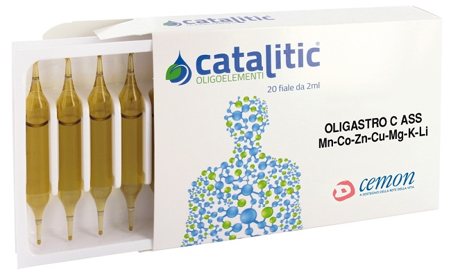 CATALITIC OLIGOELEMENTI OLIGATRO MN-CO-ZN-CU-MG-K-LI 20 AMPOLLE - Farmacia-flash.it