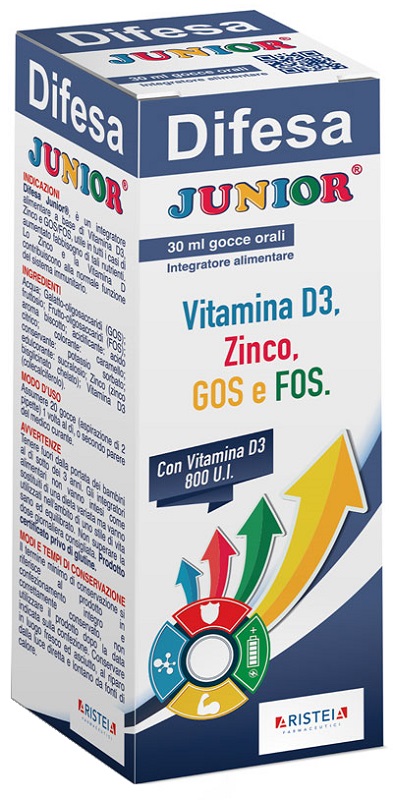 DIFESA JUNIOR GOCCE ORALI 30 ML - Farmacia-flash.it