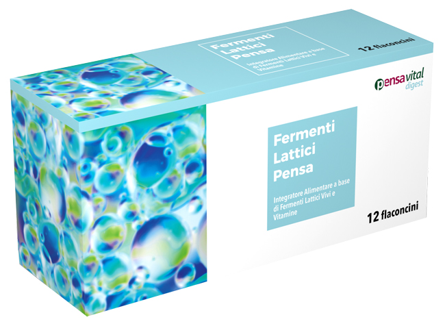 FERMENTI LATTICI PENSA 12 FLACONCINI DA 7 ML - Farmacia-flash.it