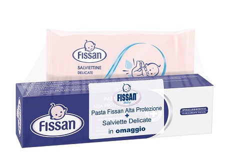 FISSAN SPECIAL PACK PASTA ALTA PROTEZIONE 100 ML + 15 SALVIETTE - Farmacia-flash.it