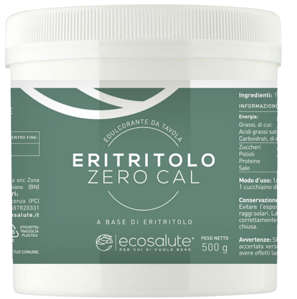 ERITRITOLO ZERO CAL 500 G - Farmacia-flash.it