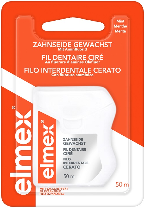 ELMEX FILO INTERDENTALE CERATO 50 METRI - Farmacia-flash.it