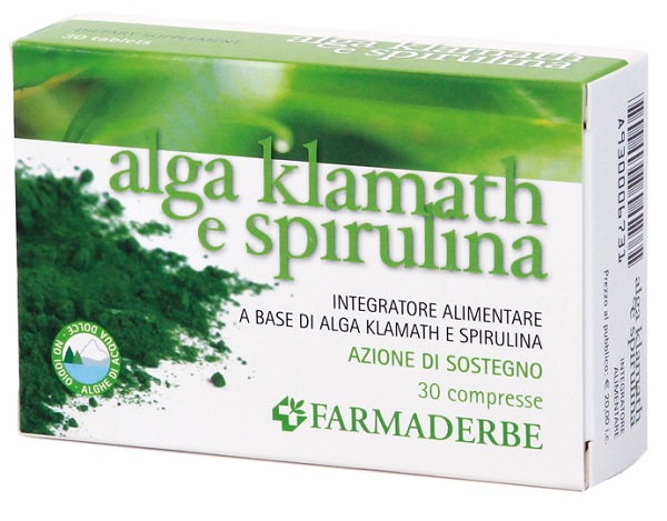 ALGA KLAMAT SPIRULINA 30 COMPRESSE - Farmacia-flash.it