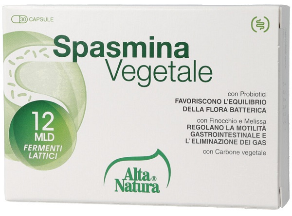 SPASMINA VEGETALE 30 OPERCOLI 500 MG - Farmacia-flash.it