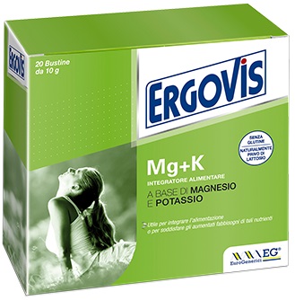 ERGOVIS MG+K 20 BUSTE 10 G - Farmacia-flash.it