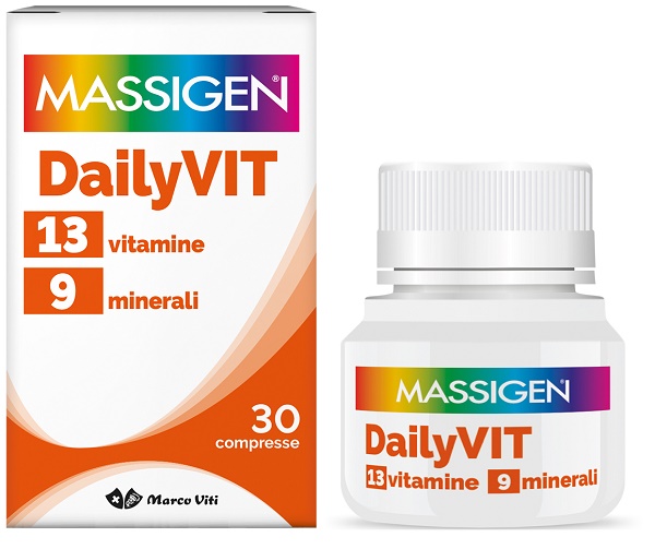 DAILYVIT+ 12 VITAMINE 11 MINERALI 30 COMPRESSE - Farmacia-flash.it