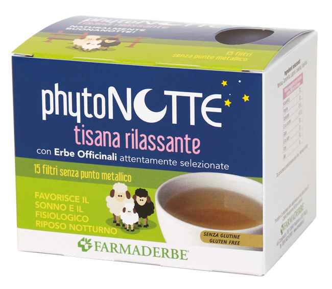 PHYTO NOTTE TISANA RILASSANTE 15 FILTRI DA 18 G - Farmacia-flash.it